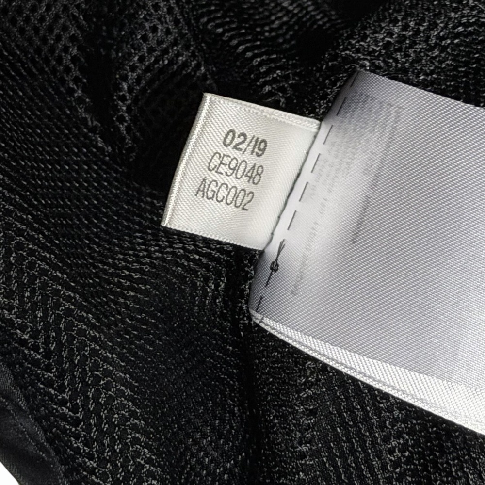 Adidas Core 18 Rain Jacket Windbreaker Soccer Patch Black White Men's Large READ - Picture 7 of 12